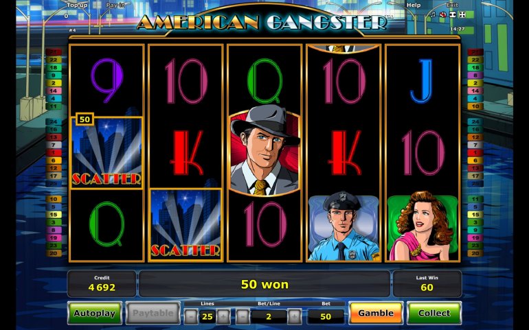 Slot machine American Gangster